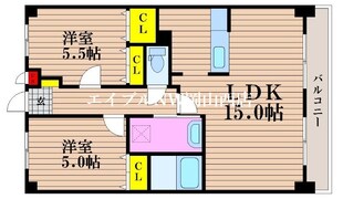 グランメゾン福成の物件間取画像